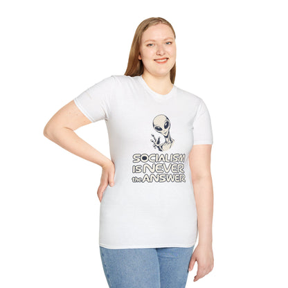 Friendly Alien - Short Sleeve T-Shirt - Unisex