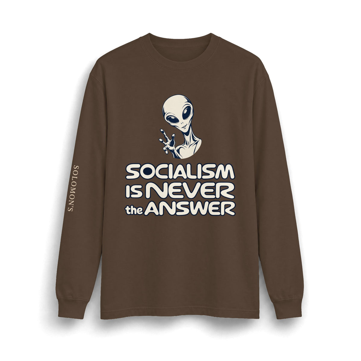 Friendly Alien - Long Sleeve T-Shirt - Unisex