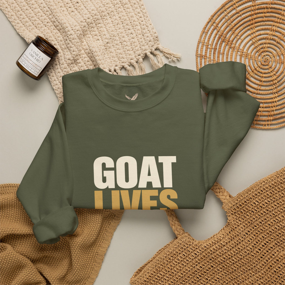 Goat Lives Matter - Crewneck Sweatshirt - Unisex