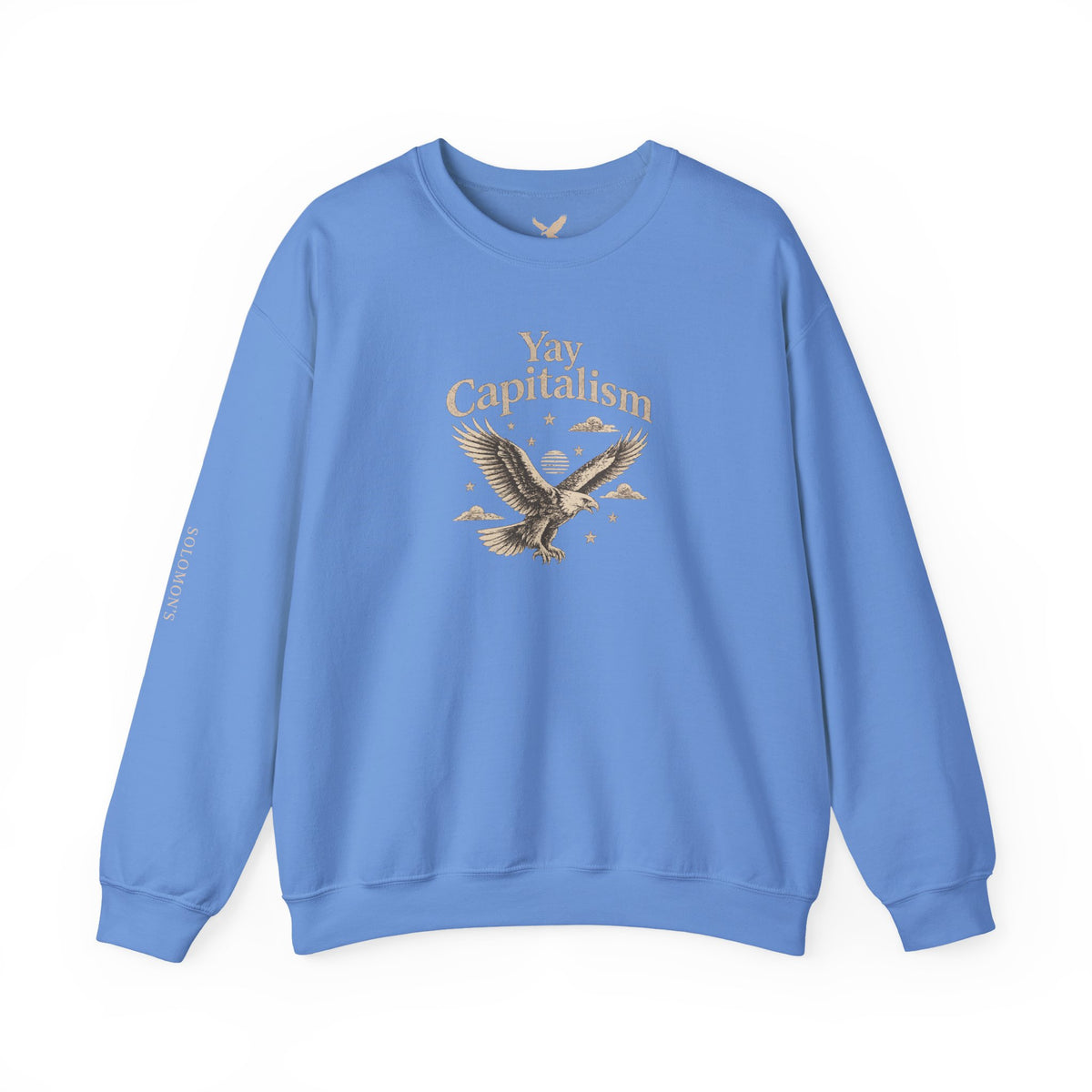 Yay Capitalism Eagle - Crewneck Sweatshirt - Unisex