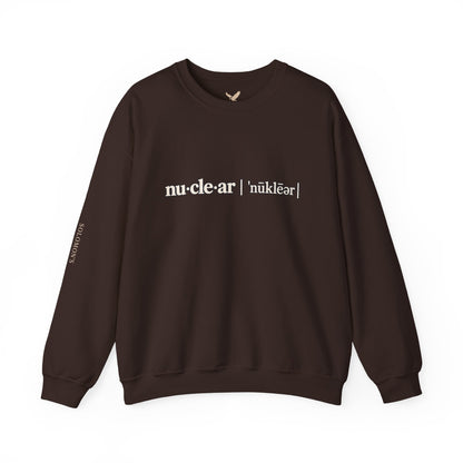nu-cle-ar - Crewneck Sweatshirt - Unisex