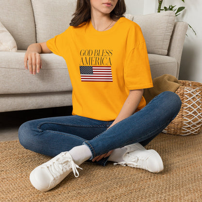 God Bless America (Lg) - Short Sleeve T-Shirt - Unisex